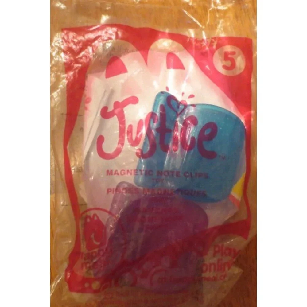 Mcdonald's Justice Magnetic Note Clips #5 2013